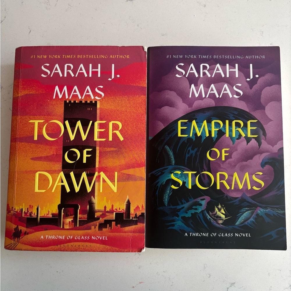 Books by Sarah J. Maas from Tower of Dawn Series